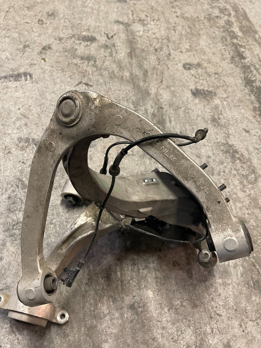 2018 NISSAN 370Z NISMO FRONT RIGHT SUSPENSION KNUCKLE HUB ARM OEM 2009-2020