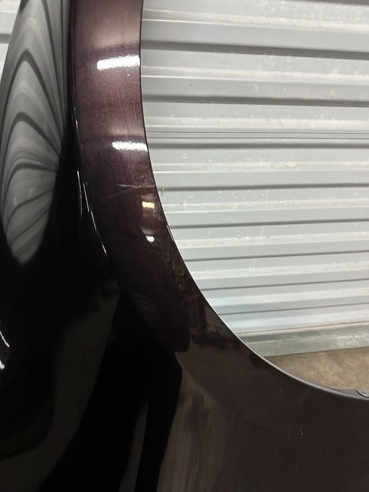 2010 NISSAN 370Z FRONT RIGHT PASSENGER FENDER OEM ~NAG~BLACK CHERRY ~MINOR WEAR~