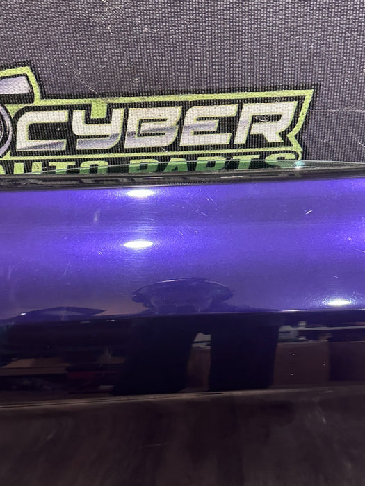2014 AUDI R8 SPYDER RIGHT PURPLE DOOR SHELL W WINDOW OEM *FLAWS/READ*