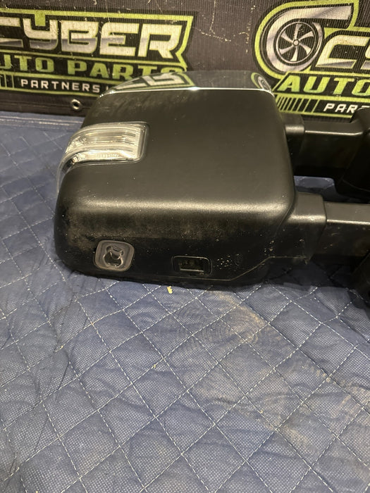 2017-2019 FORD F250 F350 PASSENGER RIGHT TOW MIRROR W CAMERA OEM