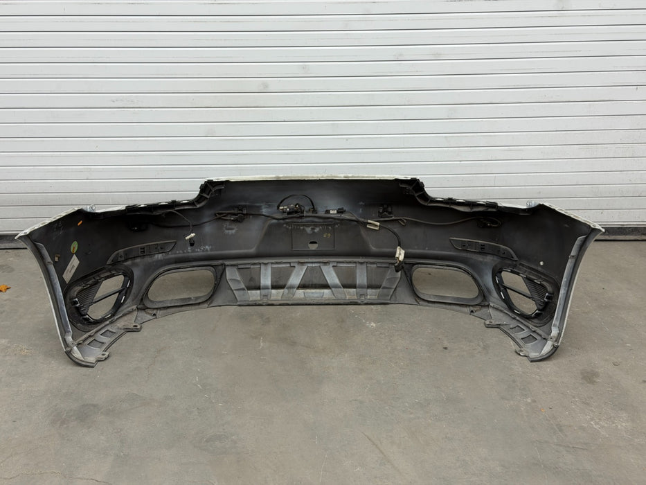 2014 PORSCHE 911 991 TURBO S REAR BUMPER W/ DIFFUSER MINT WHITE COMPLETE OEM