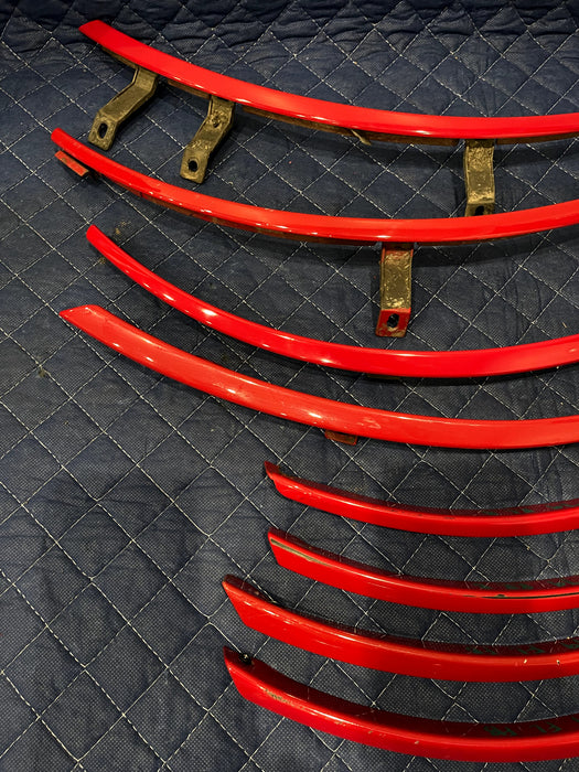 2017 NISSAN 370 NISMO FRONT REAR LEFT RIGHT FENDER FLARE TRIM SET OEM *READ DESC