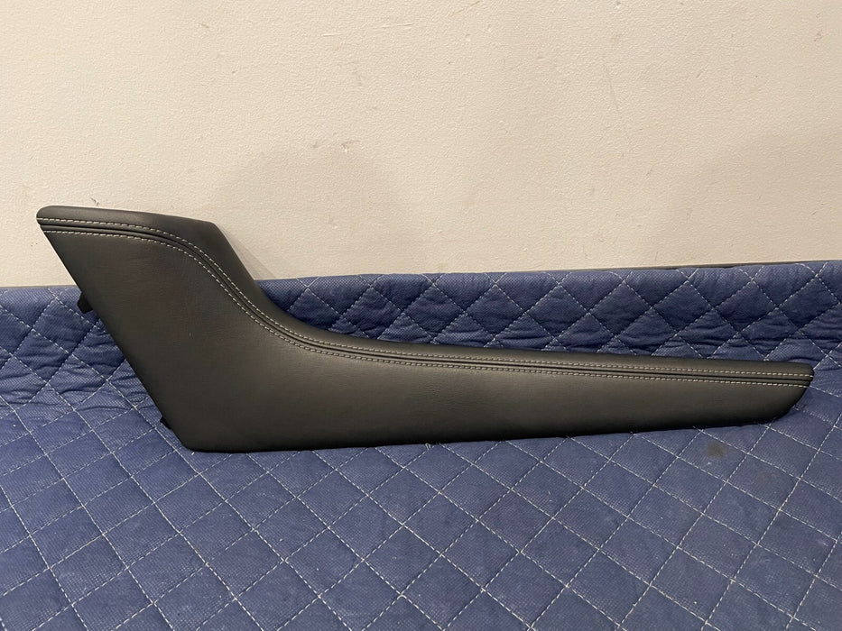 2017 INFINITI Q50 RED SPORT LEFT & RIGHT LEATHER CENTER CONSOLE SIDE PANELS OEM