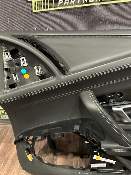2017 AUDI R8 SPYDER PLUS RIGHT PASSENGER DOOR PANEL TRIMS OEM 4S7 867 106