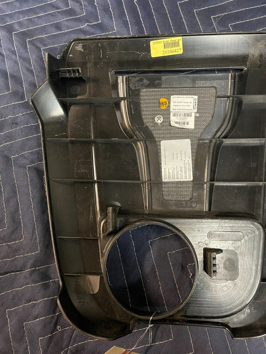 2017 AUDI R8 V10 FSI ENGINE COVER W/ CARBON FIBER BACKGROUND OEM