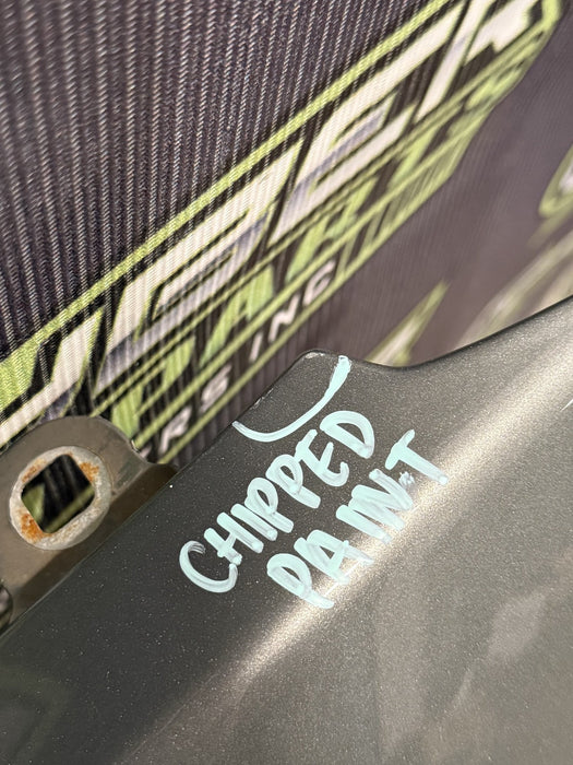 2017-2022 FORD F450 DUALLY LEFT FENDER OEM SILVER SPRUCE - BN *DAMAGE* (LOCAL PU