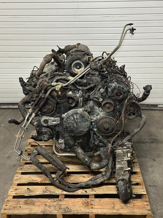 2017 2018 2019 FORD F250 F350 F450 6.7L DIESEL POWERSTROKE ENGINE *FIRE* 43K MIL