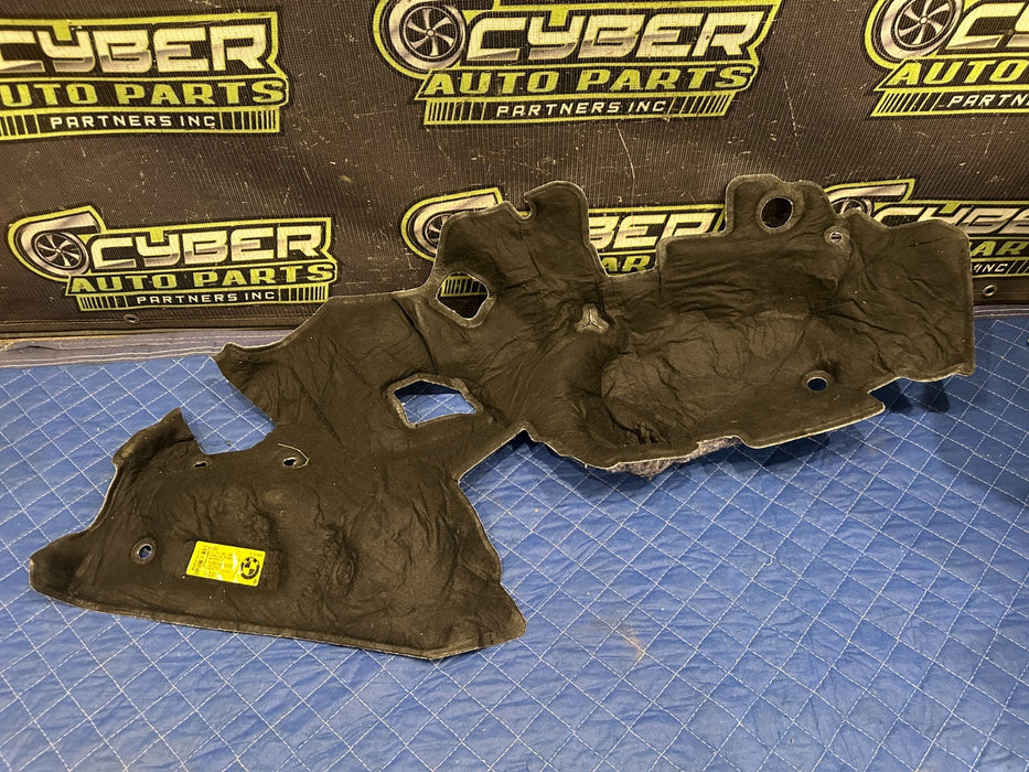 2024 BMW M3 M4 G80 G82 RIGHT SOUNDPROOF INSULATION COVER OEM 9501818