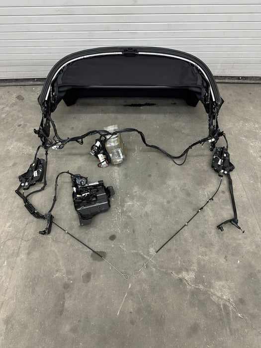 2013 NISSAN 370Z CONVERTIBLE SOFT TOP ASSEMBLY BLACK 11K MILES 2010-2020