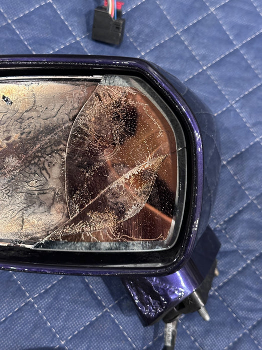 2014 AUDI R8 SPYDER LEFT DRIVER DOOR MIRROR OEM ~READ!!!~