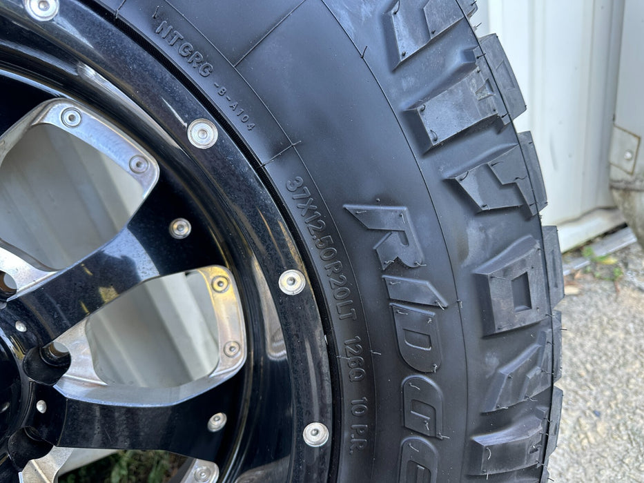 FORD F250 F350 8X170 SOTA OFFROAD 20" WHEELS 37X12.50R20 NITTO RIDGE GRAPPLERS