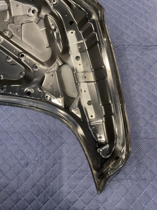 2013 INFINITI G37S COUPE REAR TRUNK DECK LID BLACK COMPLETE OEM~SCRATCHES~