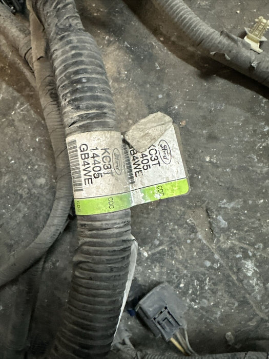 2019 FORD F350 LIMITED SD 6.7L CHASSIS FRAME HARNESS KC3T 14405 CDC OEM