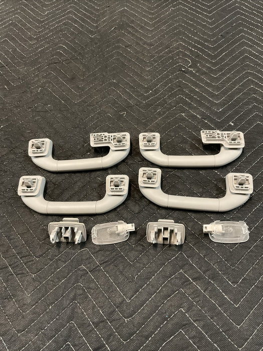 2013 MERCEDES C300 INTERIOR OVER HEAD ROOF HANDLES KIT OEM