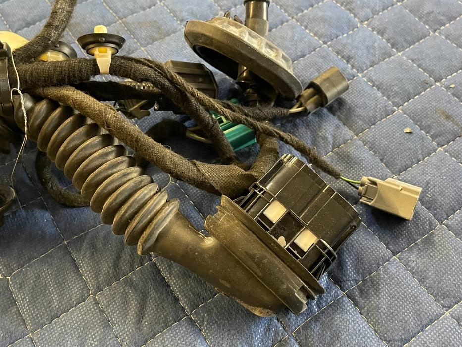 2019 FORD F450 KING RANCH REAR DRIVER LEFT DOOR WIRING HARNESS OEM