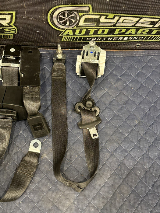 2024 DODGE RAM 3500 LARAMIE REAR LEFT RIGHT MIDDLE SEATBELT SET OEM