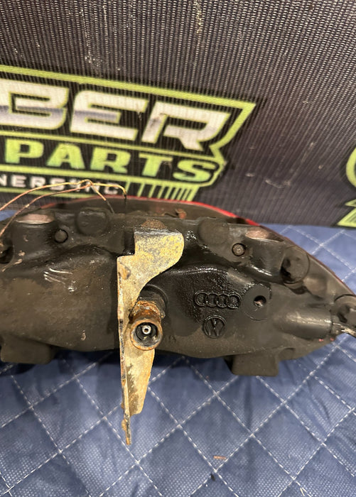 2021 AUDI R8 REAR RIGHT RED CARBON CERAMIC BRAKE CALIPER OEM ~READ!!~