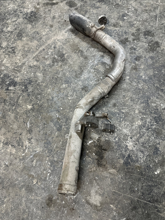 2018 DODGE RAM 3500 LARAMIE 4X4 6.7L MBRP DPF BACK EXHAUST PIPES 62K MILES