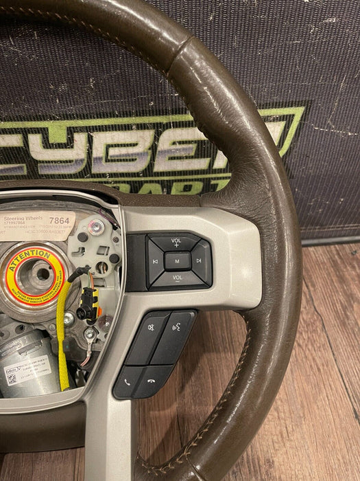 2017-2022 FORD F250 F450 KING RANCH ADAPTIVE STEERING WHEEL *FAULT*