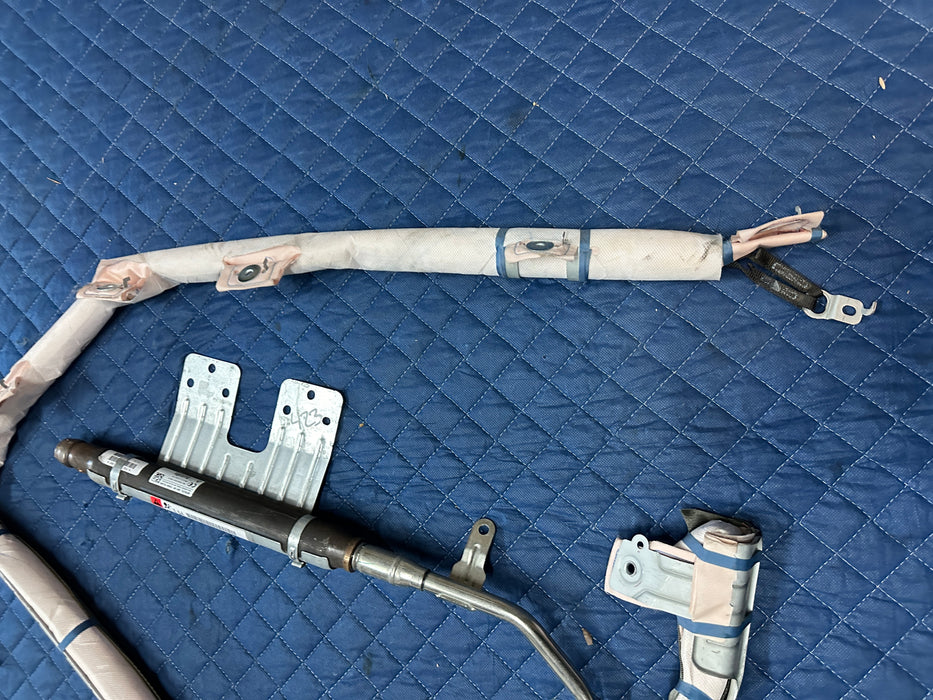 2016 NISSAN TITAN XD PLATINUM RESERVE LEFT DRIVER SIDE ROOF AIRBAG CURTAIN OEM