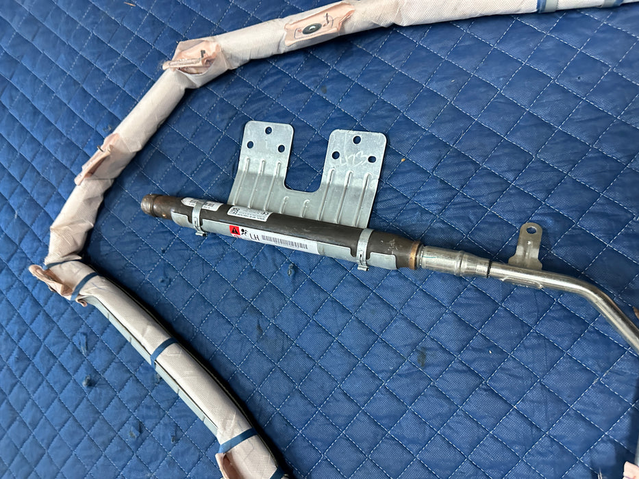 2016 NISSAN TITAN XD PLATINUM RESERVE LEFT DRIVER SIDE ROOF AIRBAG CURTAIN OEM