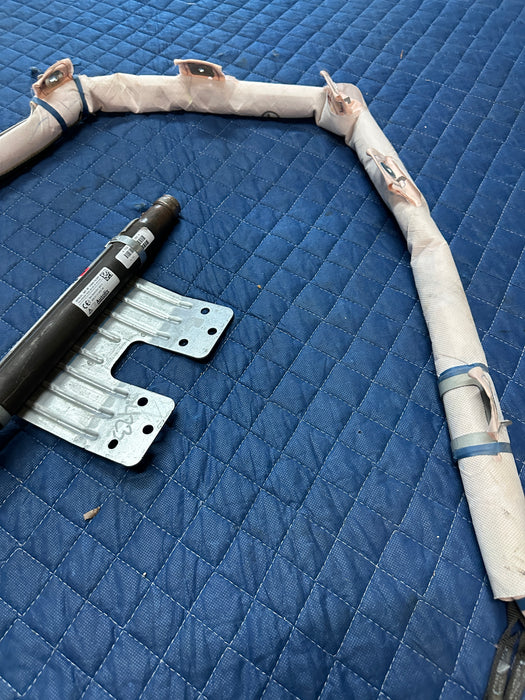 2016 NISSAN TITAN XD PLATINUM RESERVE LEFT DRIVER SIDE ROOF AIRBAG CURTAIN OEM