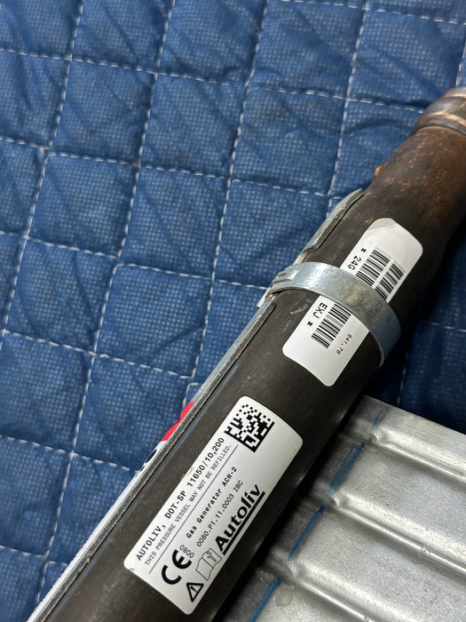 2016 NISSAN TITAN XD PLATINUM RESERVE LEFT DRIVER SIDE ROOF AIRBAG CURTAIN OEM