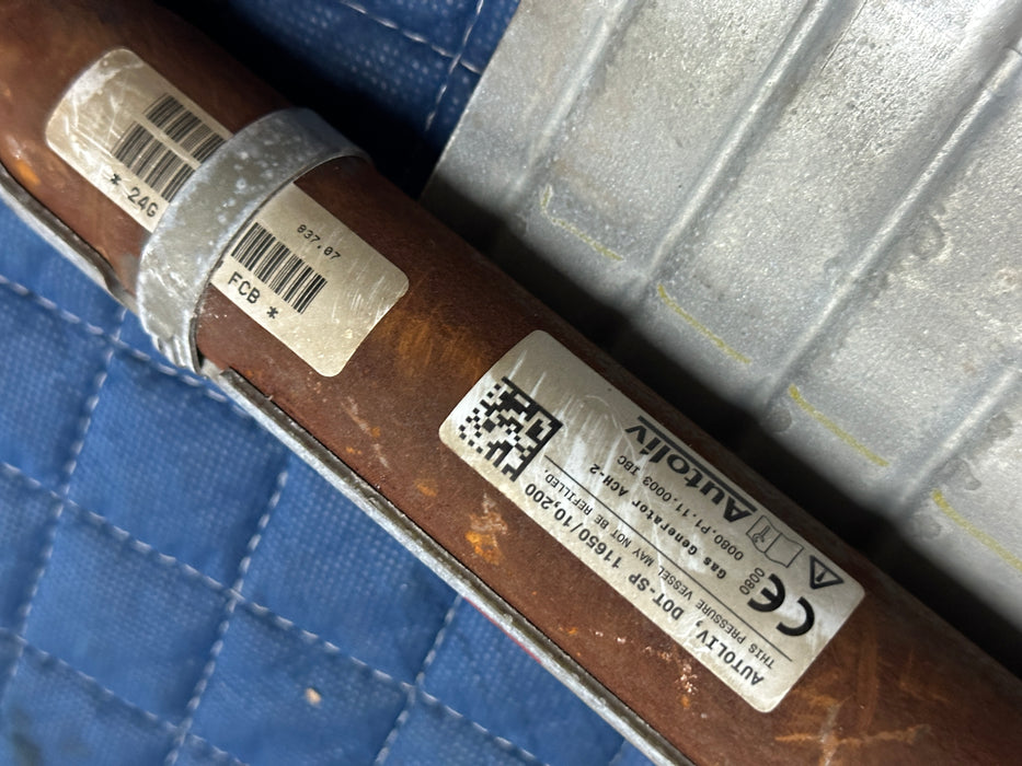 2016-2019 NISSAN TITAN XD PRO-4X LEFT DRIVER SIDE ROOF AIRBAG CURTAIN OEM