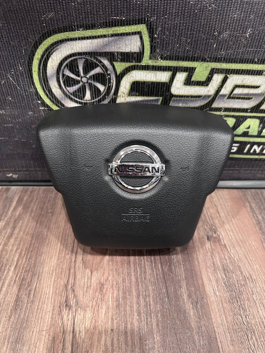2017 NISSAN TITAN XD RESERVE STEERING WHEEL AIRBAG OEM