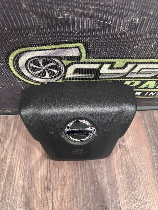 2017 NISSAN TITAN XD RESERVE STEERING WHEEL AIRBAG OEM