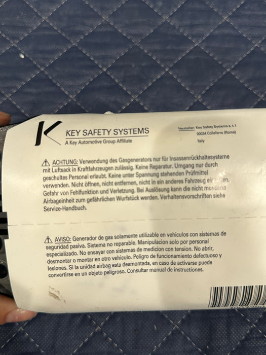 2014 AUDI R8 FRONT PASSENGER DASH DASHBOARD AIR BAG SRS AIRBAG