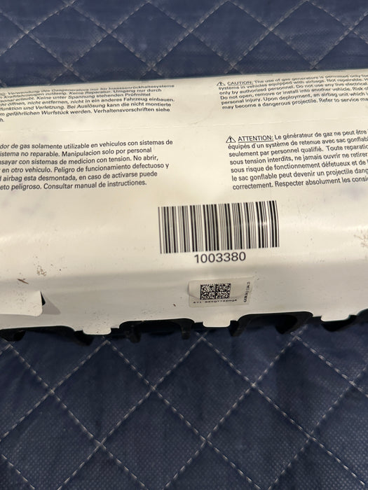 2014 AUDI R8 FRONT PASSENGER DASH DASHBOARD AIR BAG SRS AIRBAG