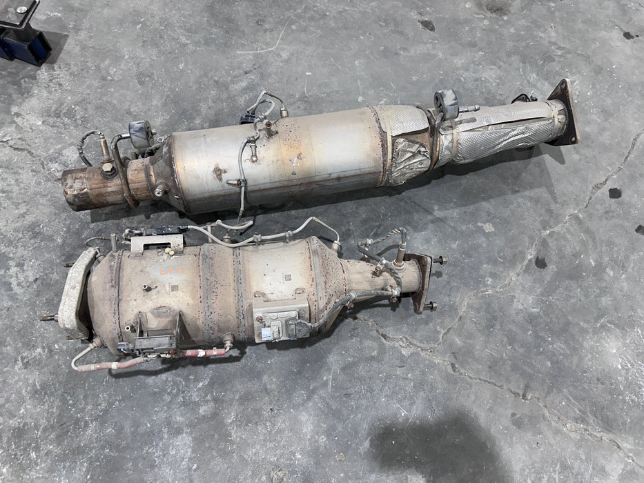 2017 NISSAN TITAN XD RESERVE DPF CATALYTIC CONVERTER EXHAUST OEM 102K MILES *DAMAGED SENSORS/READ DESCRIPTION!!*