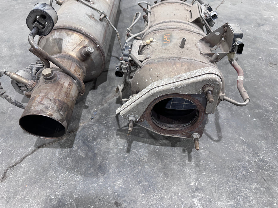 2017 NISSAN TITAN XD RESERVE DPF CATALYTIC CONVERTER EXHAUST OEM 102K MILES *DAMAGED SENSORS/READ DESCRIPTION!!*