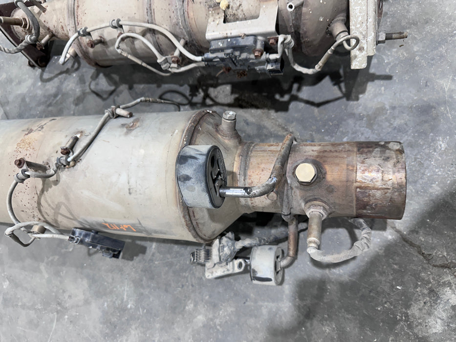 2017 NISSAN TITAN XD RESERVE DPF CATALYTIC CONVERTER EXHAUST OEM 102K MILES *DAMAGED SENSORS/READ DESCRIPTION!!*