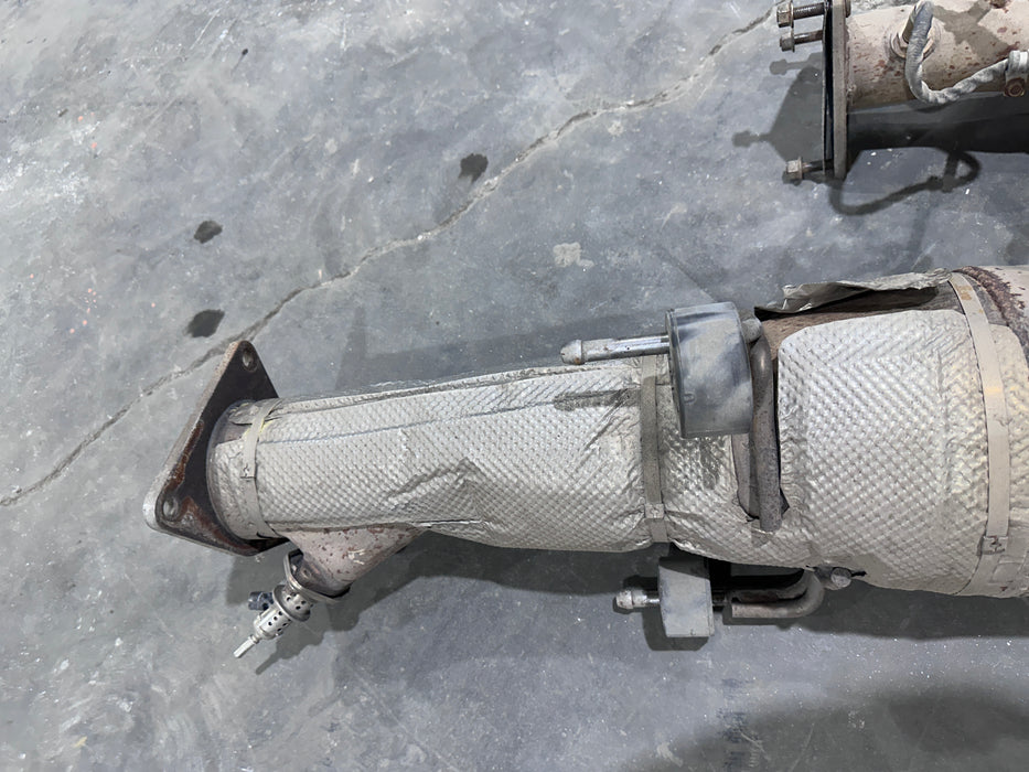 2017 NISSAN TITAN XD RESERVE DPF CATALYTIC CONVERTER EXHAUST OEM 102K MILES *DAMAGED SENSORS/READ DESCRIPTION!!*