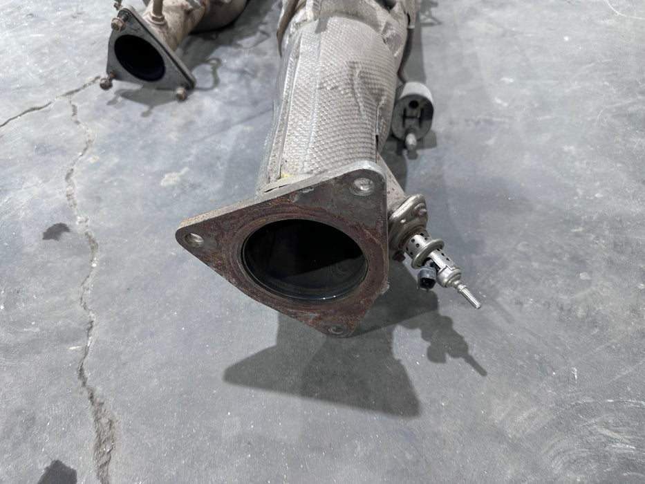 2017 NISSAN TITAN XD RESERVE DPF CATALYTIC CONVERTER EXHAUST OEM 102K MILES *DAMAGED SENSORS/READ DESCRIPTION!!*