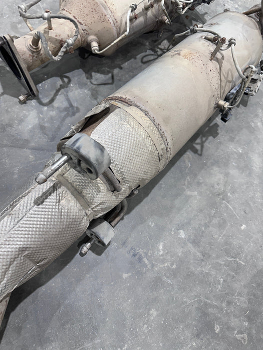 2017 NISSAN TITAN XD RESERVE DPF CATALYTIC CONVERTER EXHAUST OEM 102K MILES *DAMAGED SENSORS/READ DESCRIPTION!!*