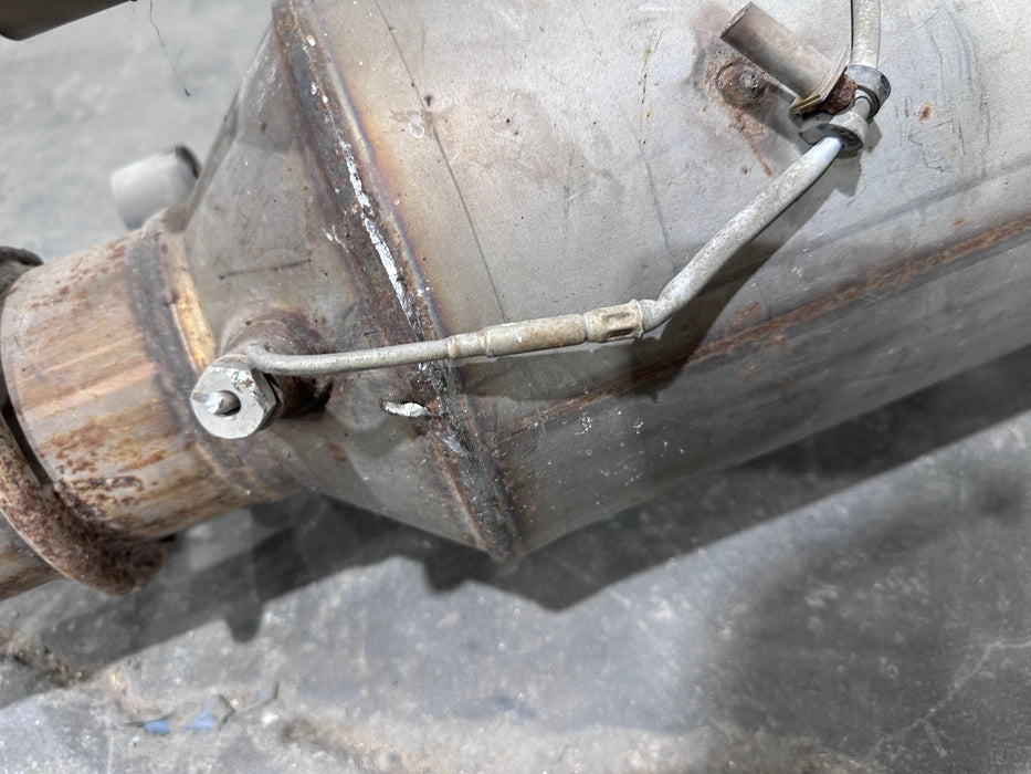 2017 NISSAN TITAN XD RESERVE DPF CATALYTIC CONVERTER EXHAUST OEM 102K MILES *DAMAGED SENSORS/READ DESCRIPTION!!*