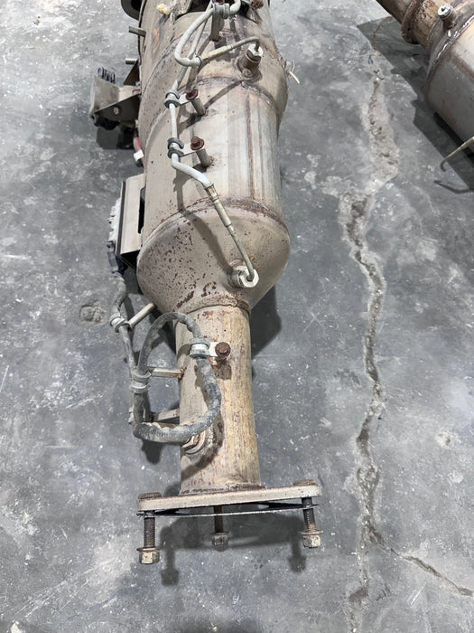 2017 NISSAN TITAN XD RESERVE DPF CATALYTIC CONVERTER EXHAUST OEM 102K MILES *DAMAGED SENSORS/READ DESCRIPTION!!*