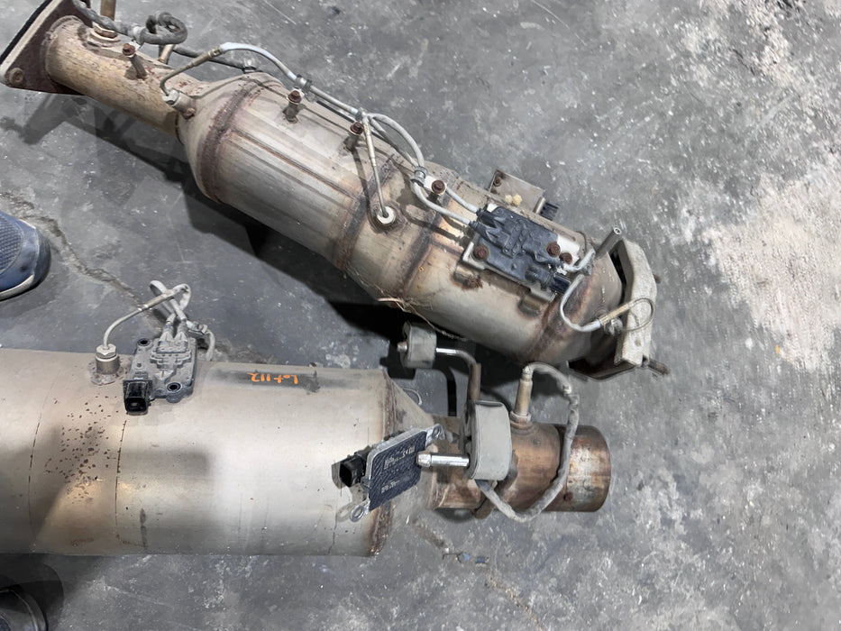 2017 NISSAN TITAN XD RESERVE DPF CATALYTIC CONVERTER EXHAUST OEM 102K MILES *DAMAGED SENSORS/READ DESCRIPTION!!*