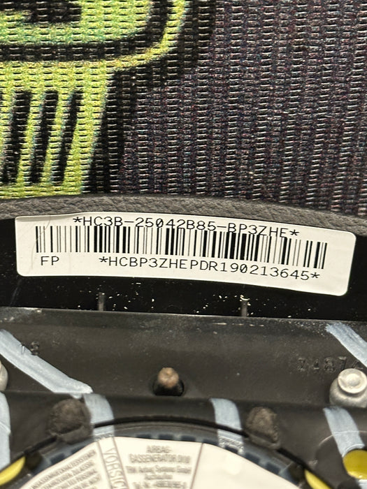 2017-2022 FORD F250 F350 SUPERDUTY 6.7L DIESEL PLATINUM STEERING WHEEL AIRBAG OEM