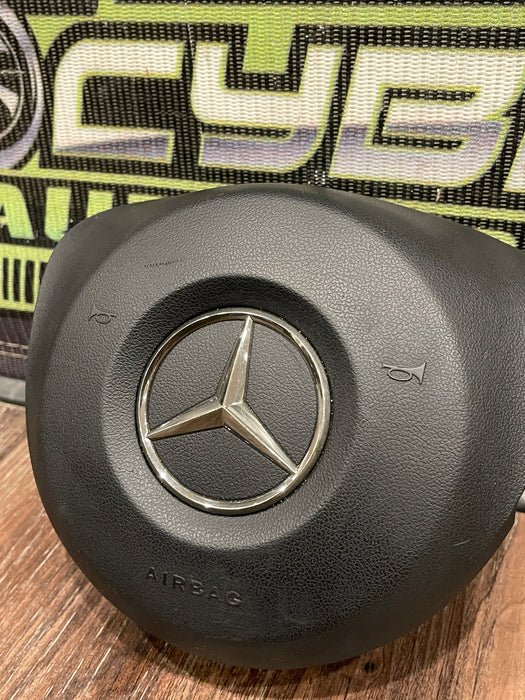 2015 MERCEDES BENZ C63S AMG EDITION 1 STEERING WHEEL AIRBAG OEM *SCUFF*