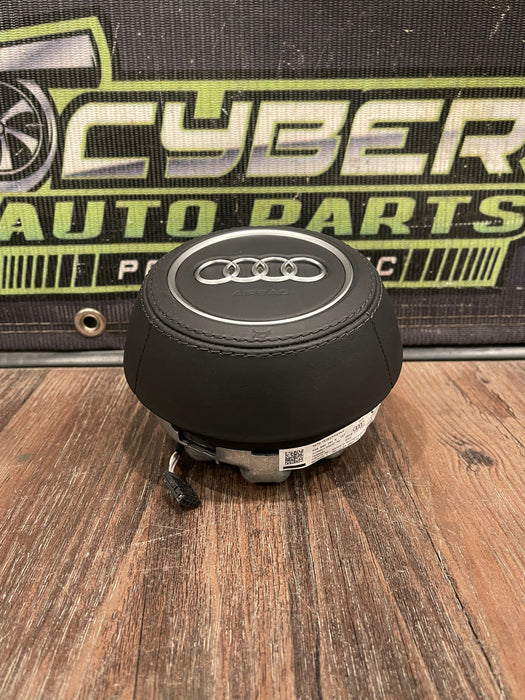 2017-2018 AUDI R8 V10 PLUS SPYDER STEERING WHEEL AIRBAG OEM
