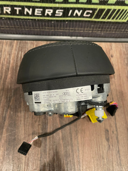 2017-2018 AUDI R8 V10 PLUS SPYDER STEERING WHEEL AIRBAG OEM