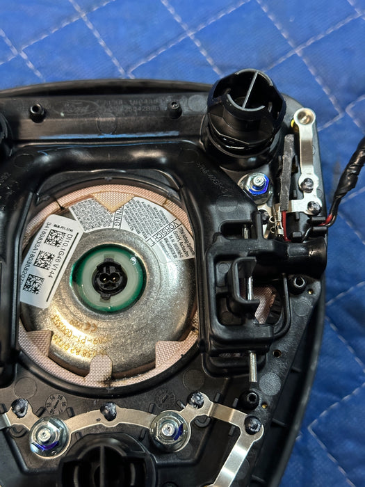 2017-2022 FORD F250 F350 SUPERDUTY 6.7L DIESEL PLATINUM STEERING WHEEL AIRBAG OEM