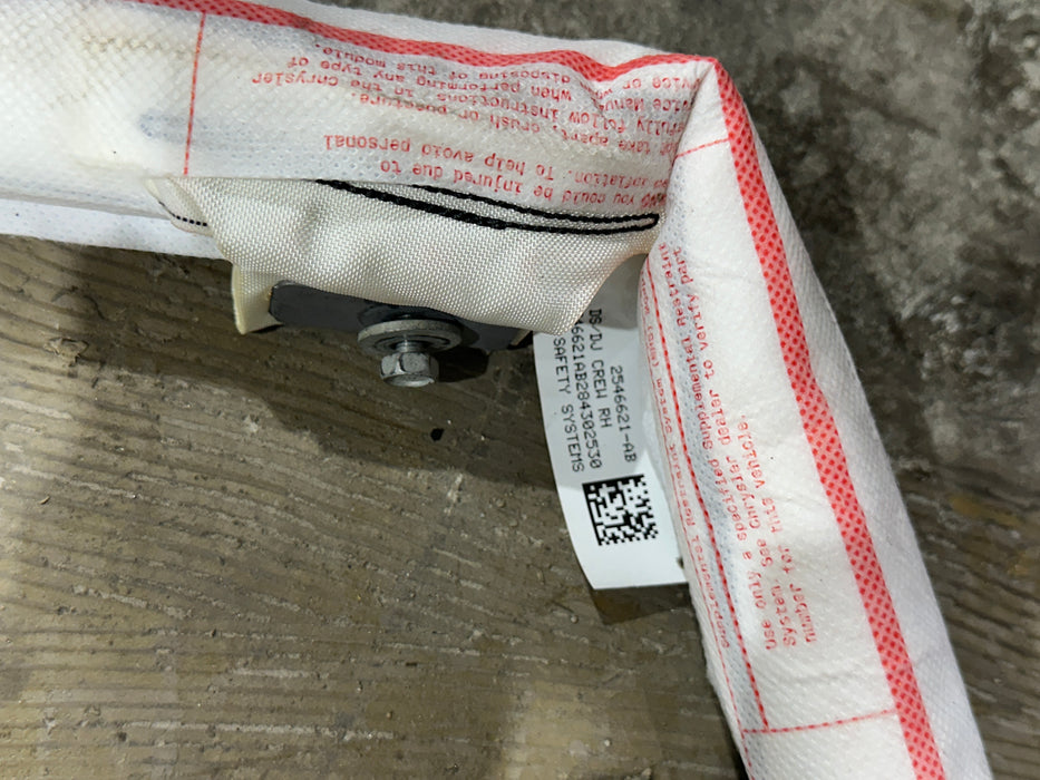 2024 DODGE RAM 3500 HEADLINER ROOF RIGHT CURTAIN AIRBAG OEM