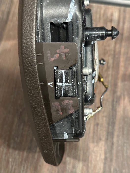 2017-2019 FORD F250 F350 F450 LIMITED BROWN STEERING WHEEL AIRBAG OEM