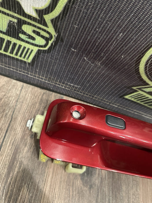 2017-2022 FORD F250 F350 F450 FRONT LEFT DOOR HANDLE OEM RUBY RED RR