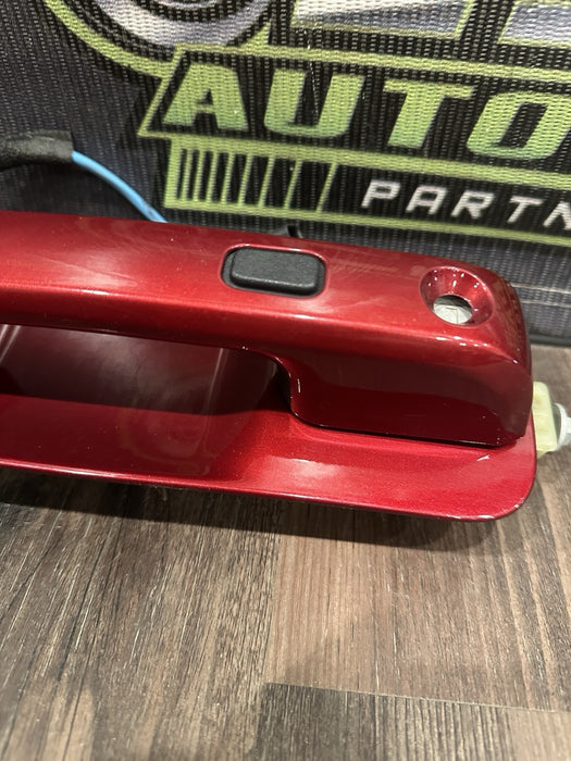 2017-2022 FORD F250 F350 F450 FRONT LEFT DOOR HANDLE OEM RUBY RED RR
